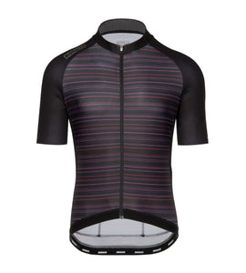 Bioracer Men's Sprinter Jersey Coldblack (Light Kingpin Red)