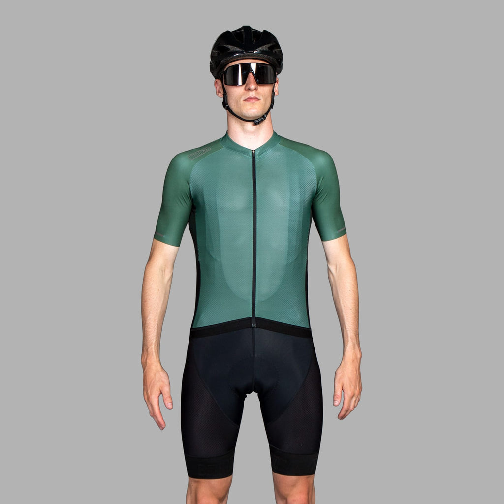 Bioracer Men's Sprinter Jersey Coldblack (Light Olive)
