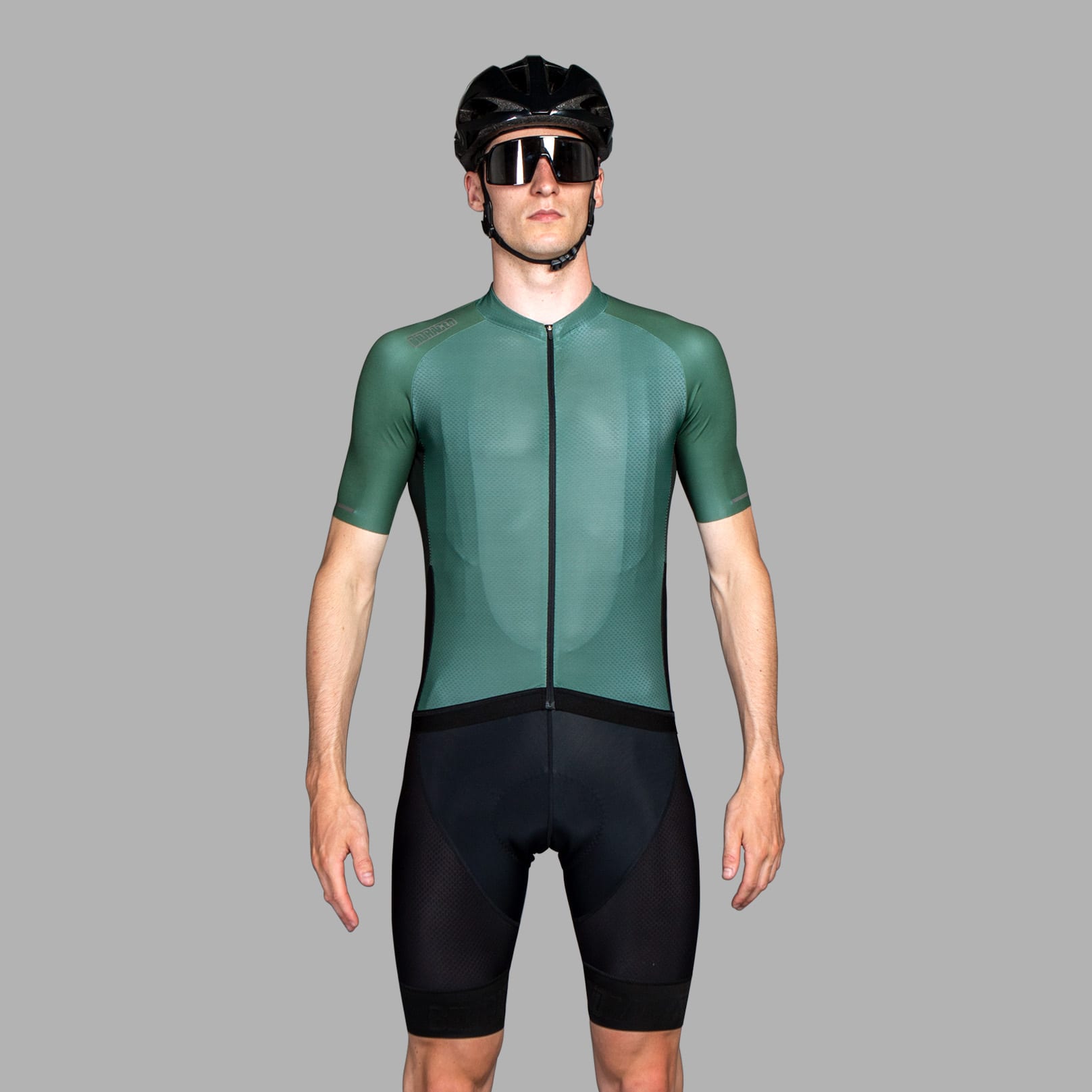 Bioracer Men's Sprinter Jersey Coldblack (Light Olive)