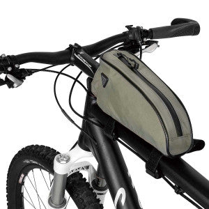Compact Topeak Toploader 0.75L in green – perfect for snacks or gear, bicycle shop gear