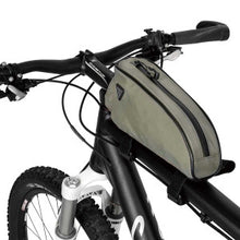 Compact Topeak Toploader 0.75L in green – perfect for snacks or gear, bicycle shop gear