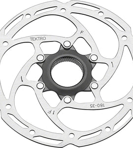 Tektro TR-35 Disc Brake Rotor - 180mm, Center-Lock