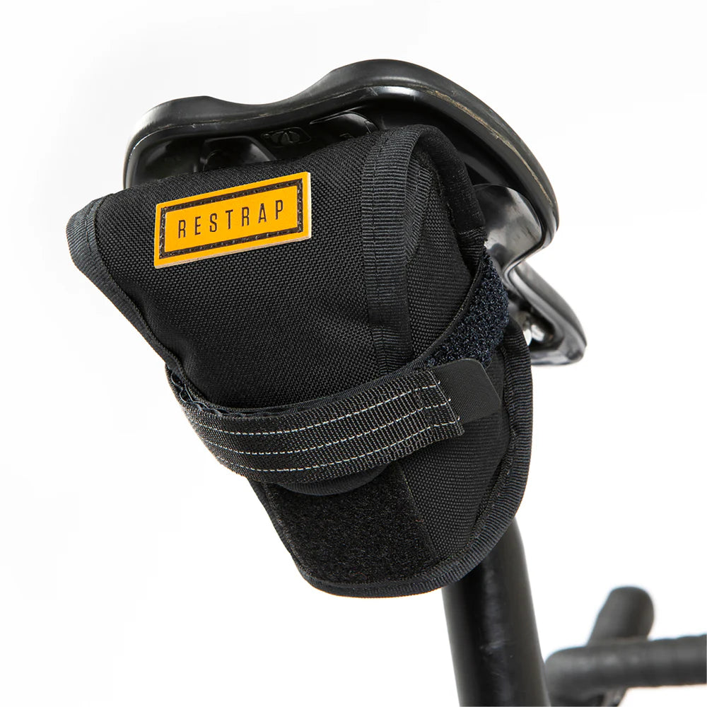 Black bike tool pouch for everyday cycling essentials