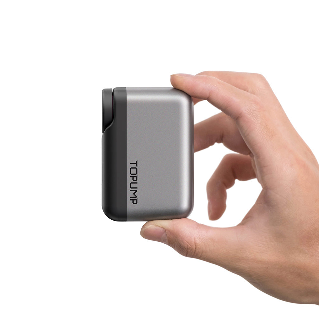 Topump AS200 Mini E-Pump – compact electric bike pump for road cyclists