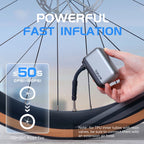 Topump AS200 Mini Pump – compatible with Schrader and Presta valves