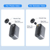 Road bike tire inflation with Topump AS200 Mini E-Pump 120 PSI