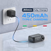 Portable Topump AS200 Mini Bike Pump with USB-C fast charging