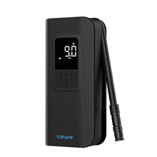 Topump TP100 Electric Air Pump compact portable tire inflator 150 PSI