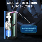 Topump TP100 electric pump with preset modes for bike, car, motorcycle, ball