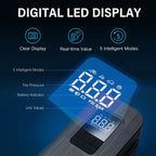 Topump TP100 portable air pump with built-in emergency LED light