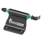  Green and black pump displayed against a white background, showcasing the TreeFrog Aluminium Plug Set for universal fork mount.
