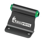 Cycling fork mount plug set in durable aluminum silver black