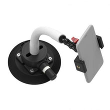  Black and white TreeFrog phone holder with a striking red cord, complete with a camera adapter for easy use
