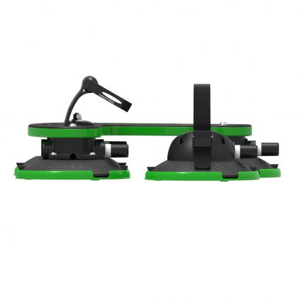 Side view of TreeFrog Pro 1 Bike Rack – Vacuum mount system for safe and reliable bike transport on any vehicle.
