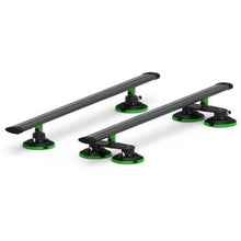 TreeFrog Roof Rack Crossbars - Black, lightweight and durable design
