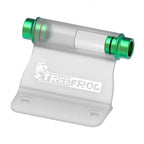 A set of TreeFrog aluminum plugs designed for universal fork mount brackets, measuring 15x110mm.