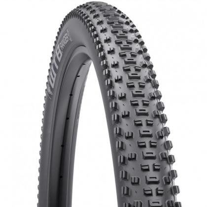 A WTB Ranger 29-inch tire with a low-profile tread, designed for fast rolling and mud-shedding in all conditions.