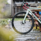 WTB Byway TCS tubeless-ready tire with sidewall knobs for cornering

