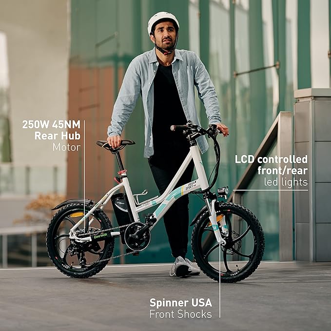 Shop Vaan Urbansport Pro E-Bike (White) Online in India | United By Cycling