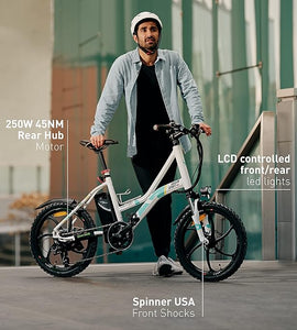 Vaan Urbansport Pro E-Bike (White)