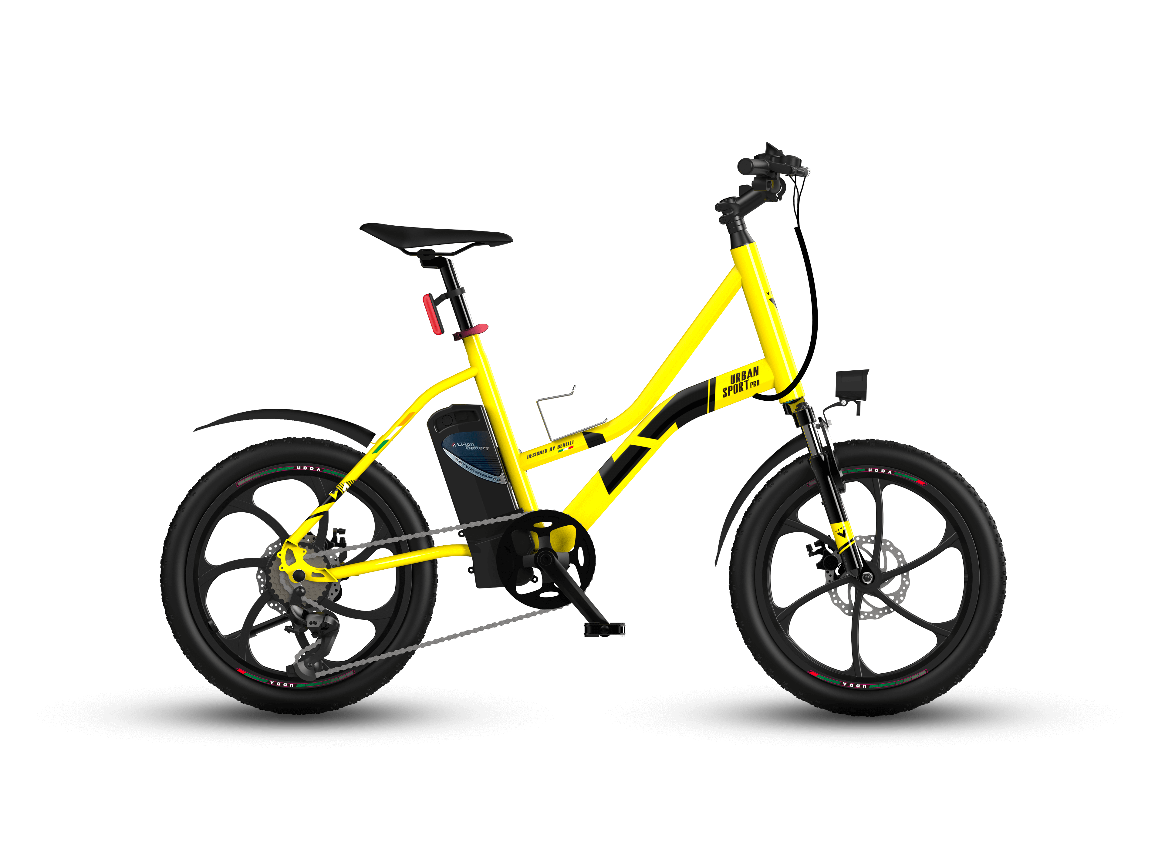 Shop Vaan Urbansport Pro E-Bike (Yellow) Online in India | United By Cycling