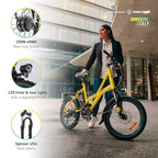 Shop Vaan Urbansport E-Bike (Yellow) Online in India | United By Cycling