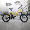 Shop Vaan Urbansport E-Bike (Yellow) Online in India | United By Cycling