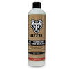 A bottle of WTB sealant, a reliable choice for cyclists who need to quickly and confidently repair tubeless tire punctures.