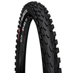 Side view of the WTB VelociRaptor Front tire, showcasing its tread design that provides excellent grip and steering control.