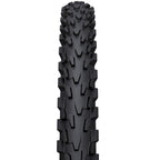 A product photo of the WTB VelociRaptor in black, a timeless and popular 26-inch tire.