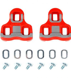 Wellgo RC-7B Cleat For Road Pedal (KEO Compatible)-Red/Grey