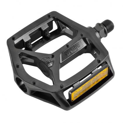 Wellgo B-249DU alloy platform bike pedals black