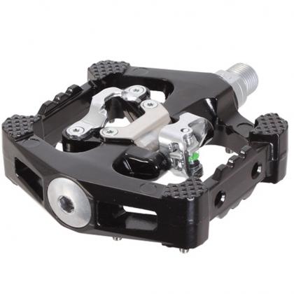 Wellgo D10B-AL Clipless Pedal One Side SPD Compatible