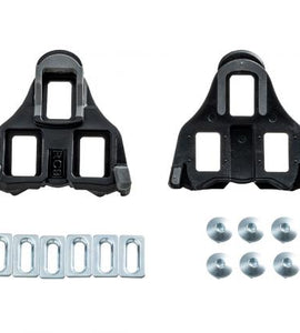 Wellgo RC-9D Cleat For Road Pedal (Shimano SPD-SL) (0 Deg Float)-Black