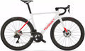 White  Wilier Filante SL frameset, a high-end aero carbon road racing bike, displayed prominently.
