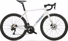 A white road bike, the Wilier Granturismo SL frameset, made of carbon fiber, set against a clean white background.