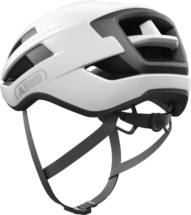WingBack white in-mould cycling helmet