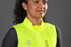 Women wearing Neon colored Gilet Sleeveless Cycling Jacket