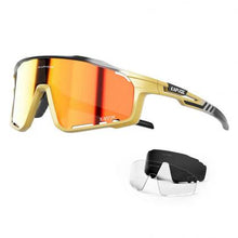Kapvoe X76 anti-fog photochromic TR90 cycling sunglasses