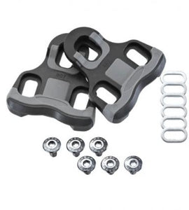 Xpedo Thrust 7 Cleat For Road Pedal (KEO Compatible) 0 Deg Float-(Black/Grey)