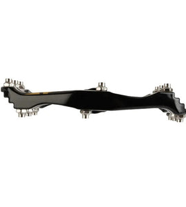 Xpedo SPRY Flat Pedal (Black/Gold)
