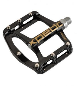 Xpedo SPRY Flat Pedal (Black/Gold)