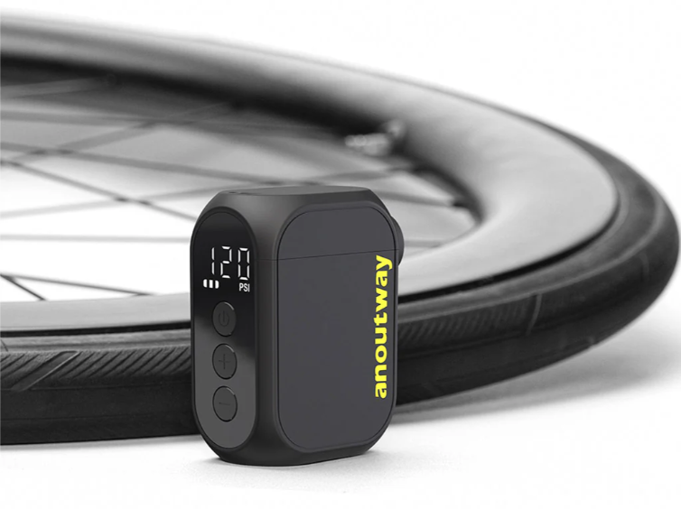 ANOUTWAY AT1 PRO Mini Electric Pump with digital pressure gauge and LED display

