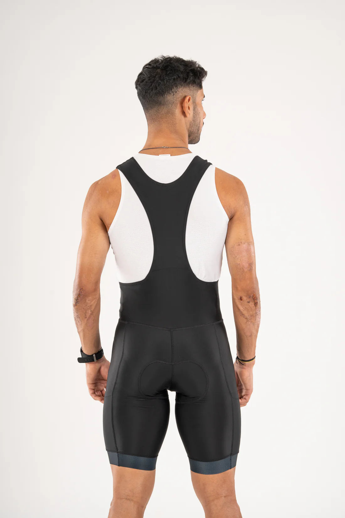  Apace Mens Cycling  Bib Shorts  Explore  Ebony