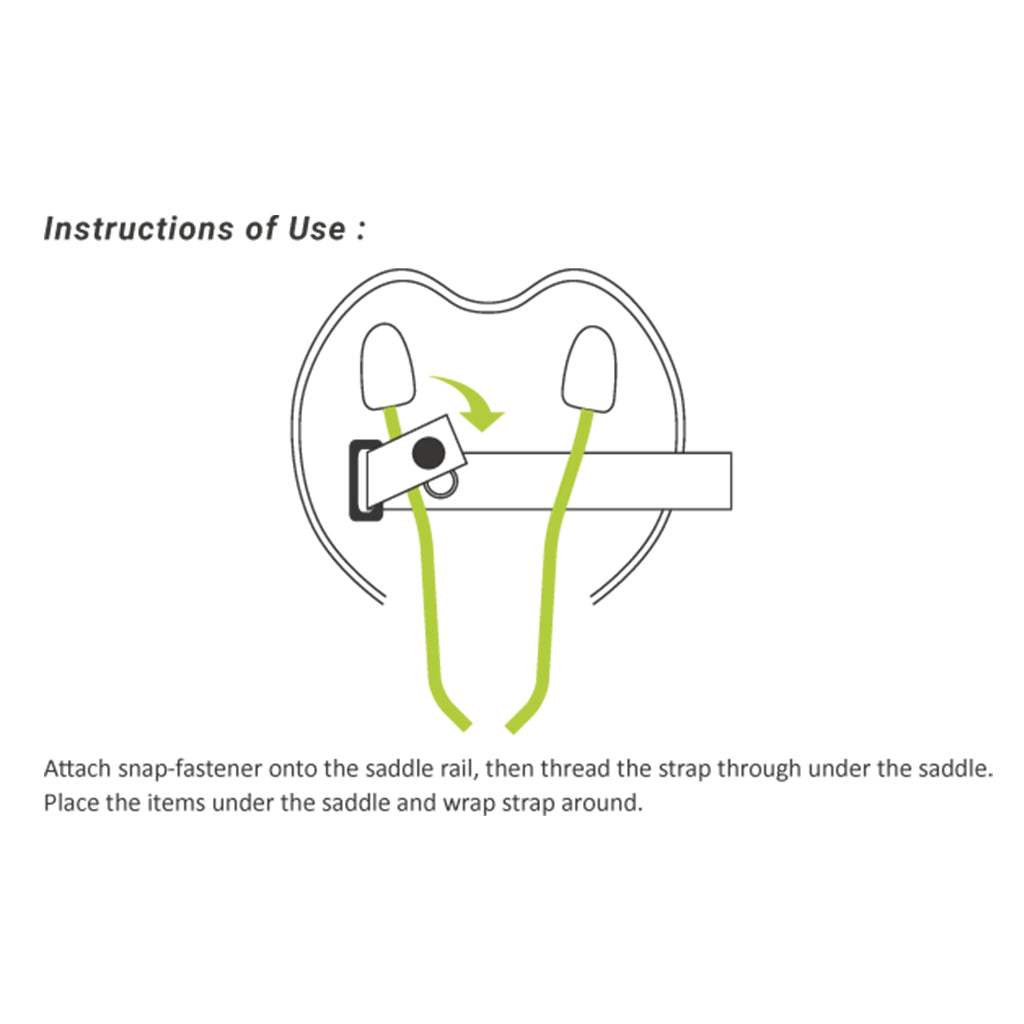 Birzman Anti Slip Bundle Strap With Snap Fastener - view 5