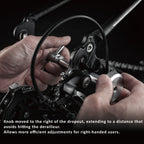 Birzman Chain Keeper New close-up of pulley wheel and high polymer spacer