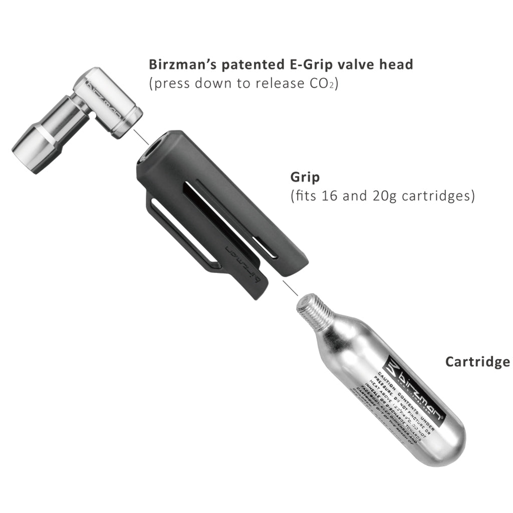 Birzman E-Grip Turn CO2 Inflator Set - view 3