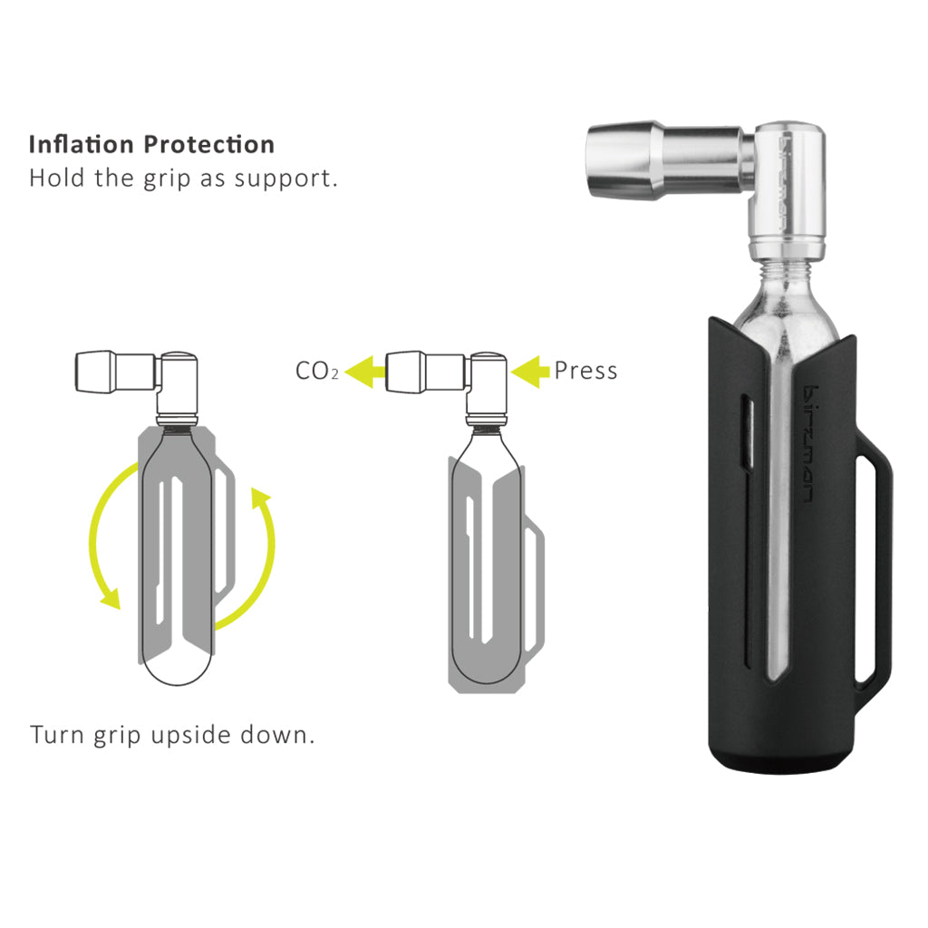 Birzman E-Grip Turn CO2 Inflator Set - view 4