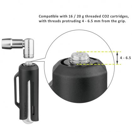Birzman E-Grip Turn CO2 Inflator Set - view 7