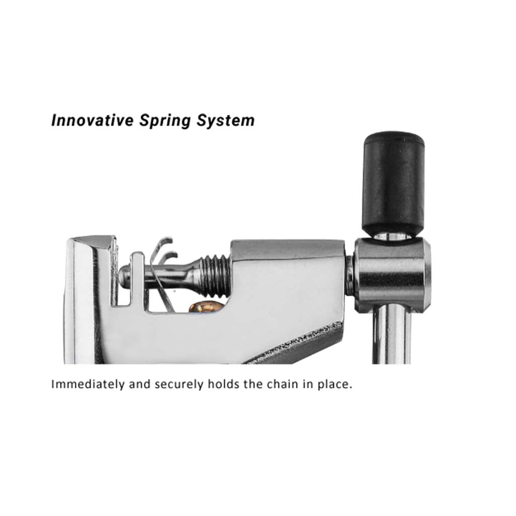 Birzman Lighter Atom Chain Tool close-up of spring mechanism